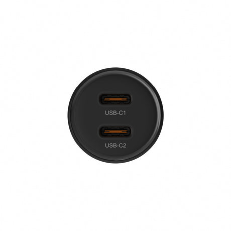 Adam Elements - C40 40W Fast Dual USB-C Car Charger