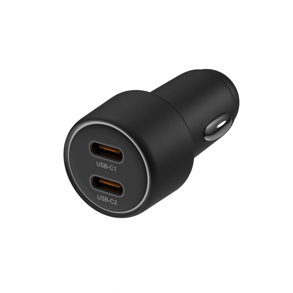 Adam Elements - C40 40W Fast Dual USB-C Car Charger