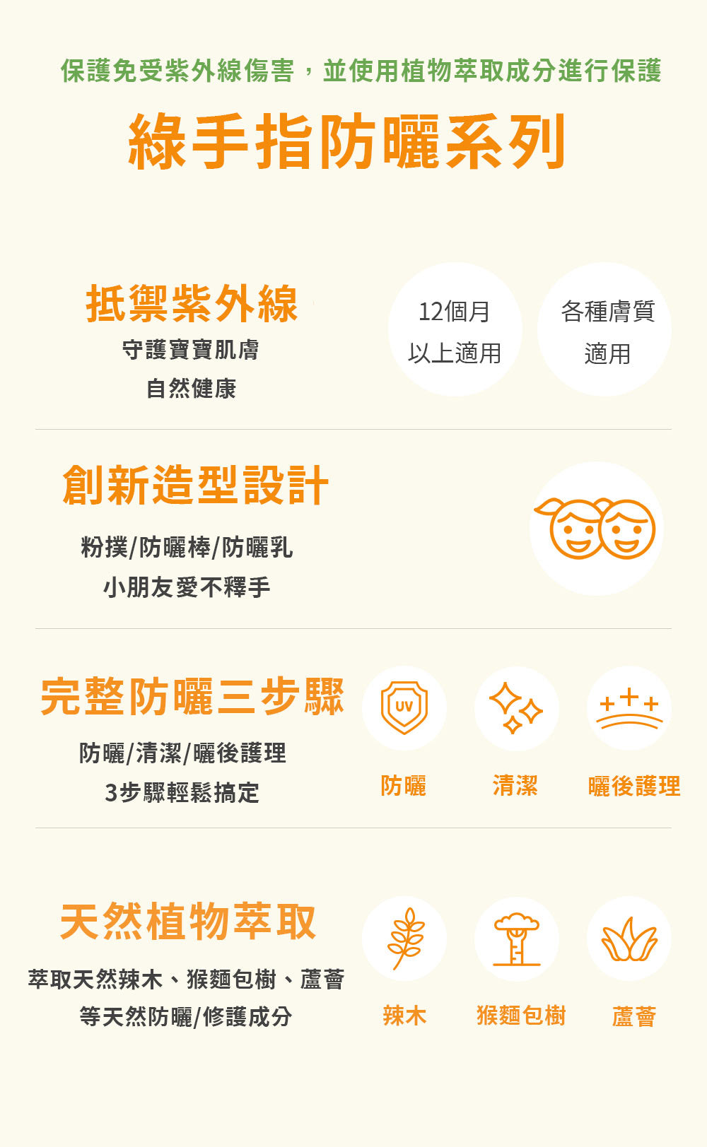 Green Finger Outdoor Power Block Sunscreen SPF50+ 80mL