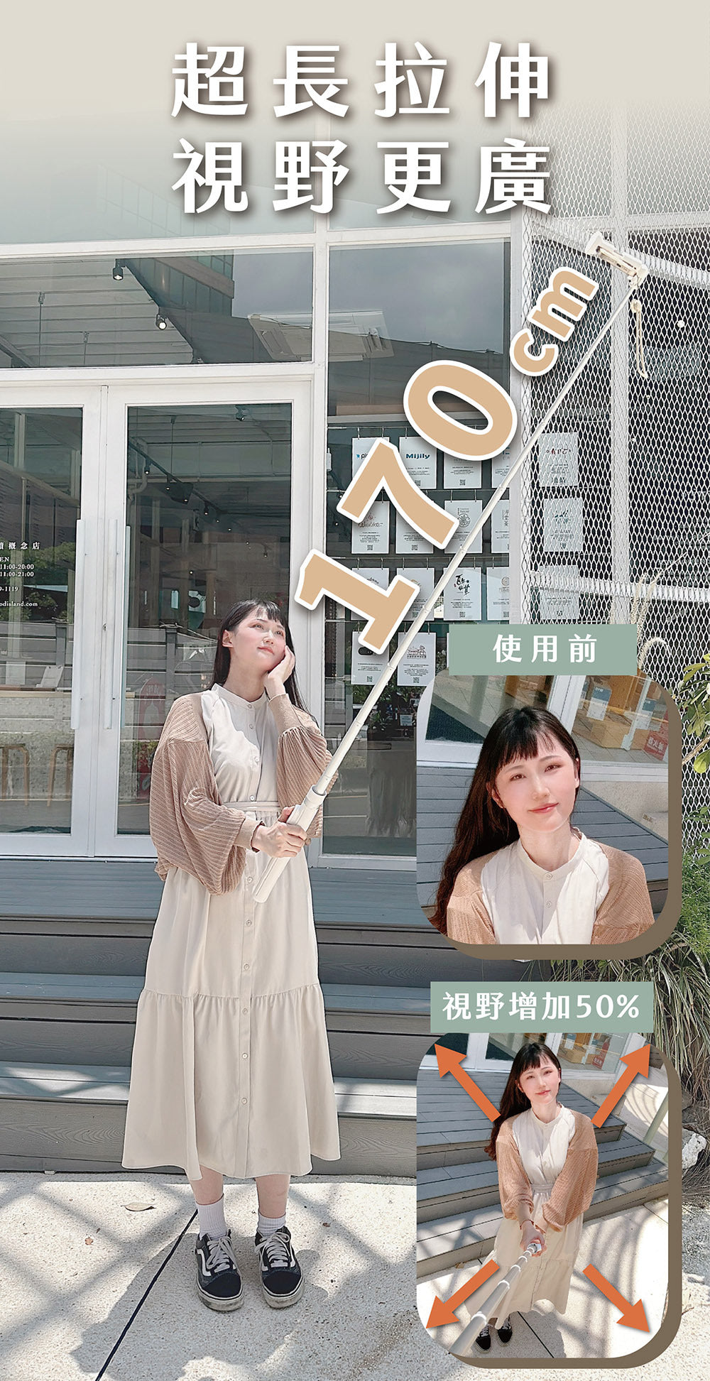 MAGIPEA - Quick Release Tripod