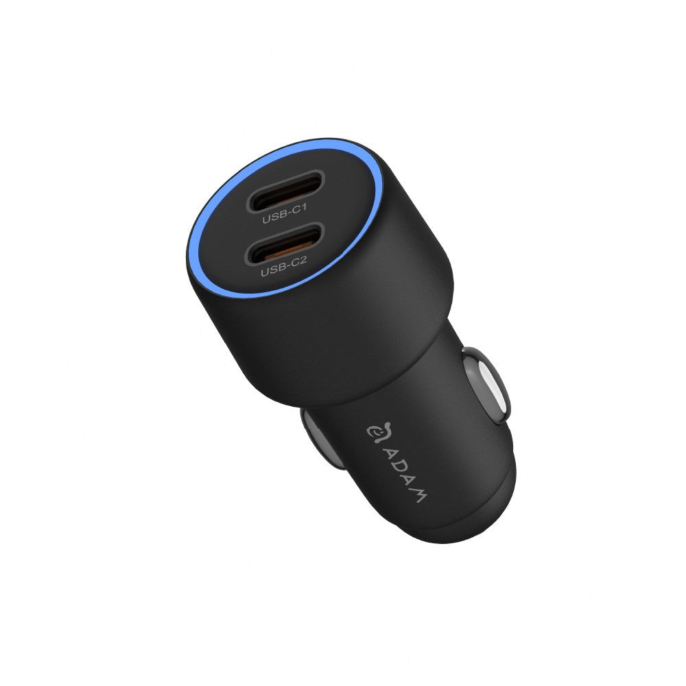 Adam Elements - C40 40W Fast Dual USB-C Car Charger