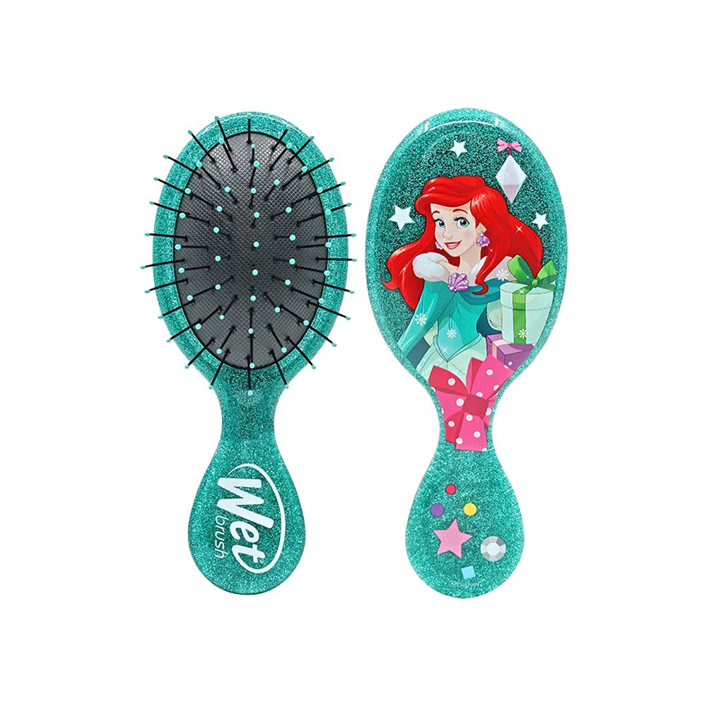 WetBrush Mini Detangler Disney Princess Glitter Ball (Early Nov Preorder)