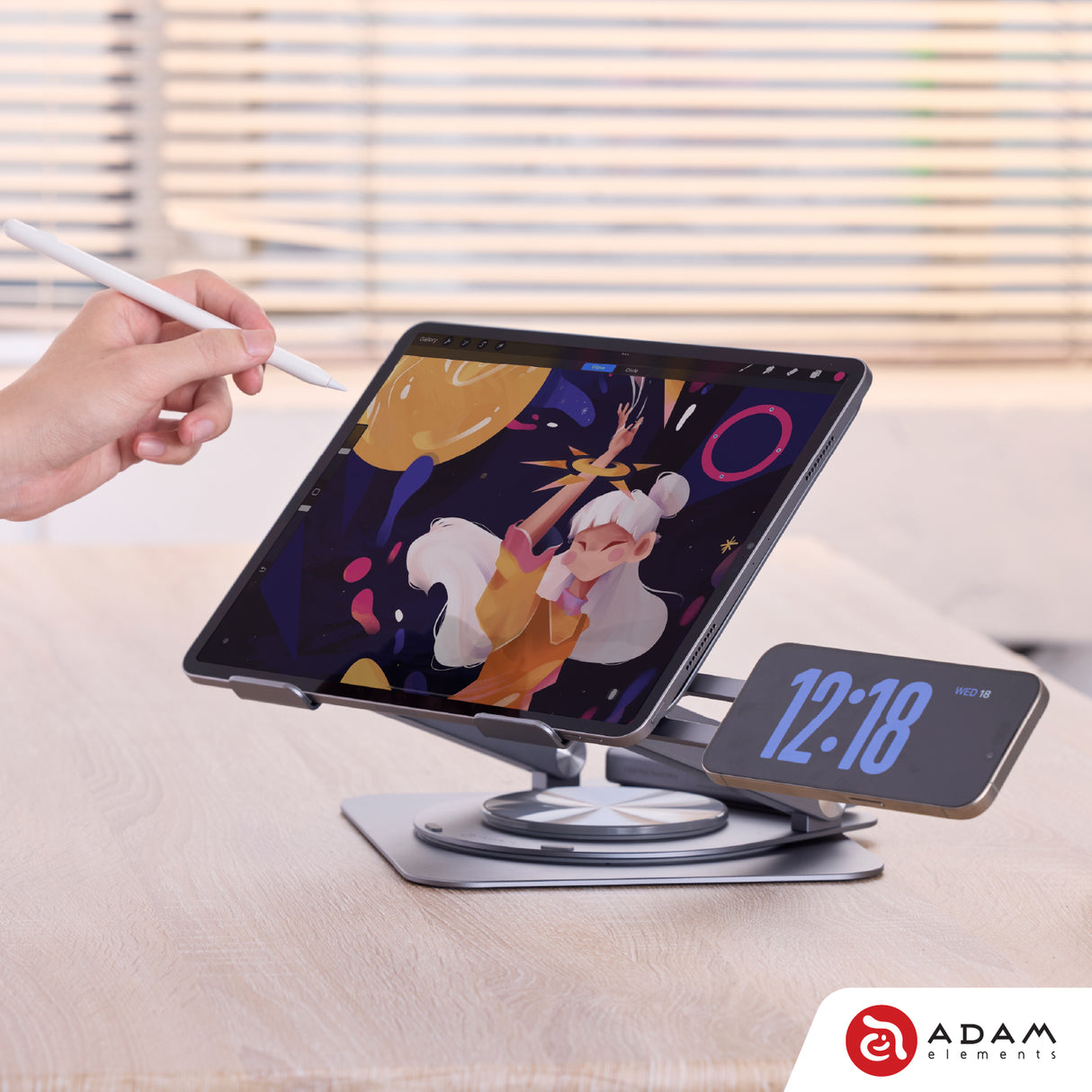 ADAM elements - CASA Hub Stand Ultra USB-C Magnetic Hub Stand