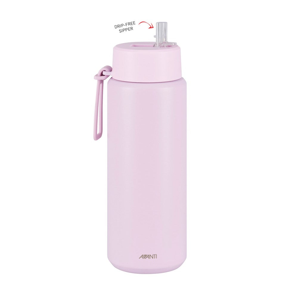 Avanti HydroUltra Insulated Water Bottle w/Strap 1L