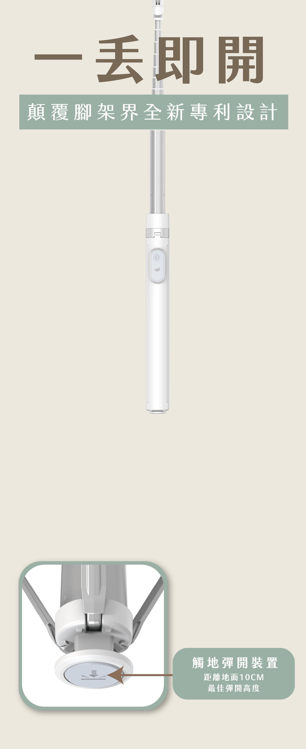 MAGIPEA - Quick Release Tripod