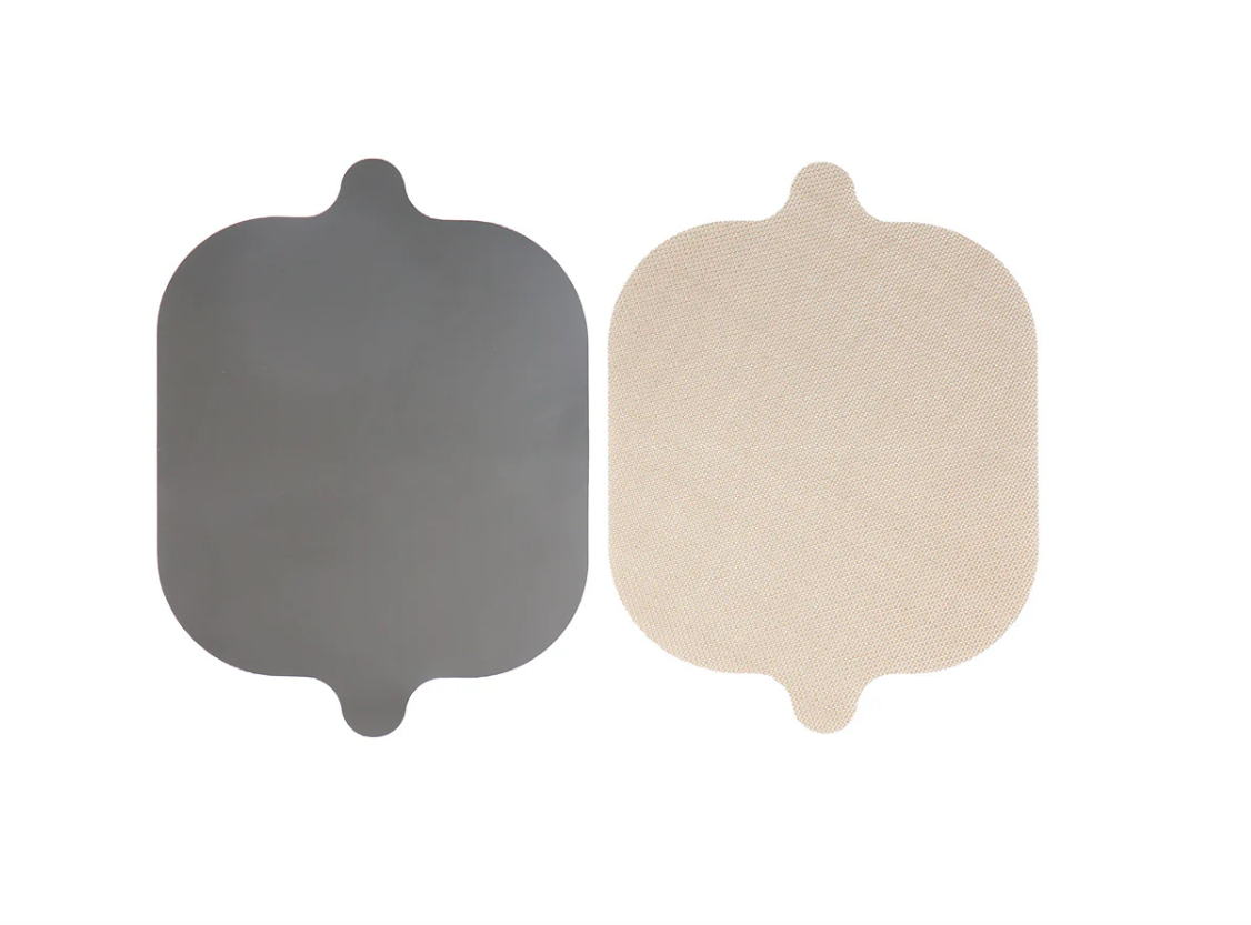 NoStik Silicone Fibreglass Square Air Fryer Liner Set of 2