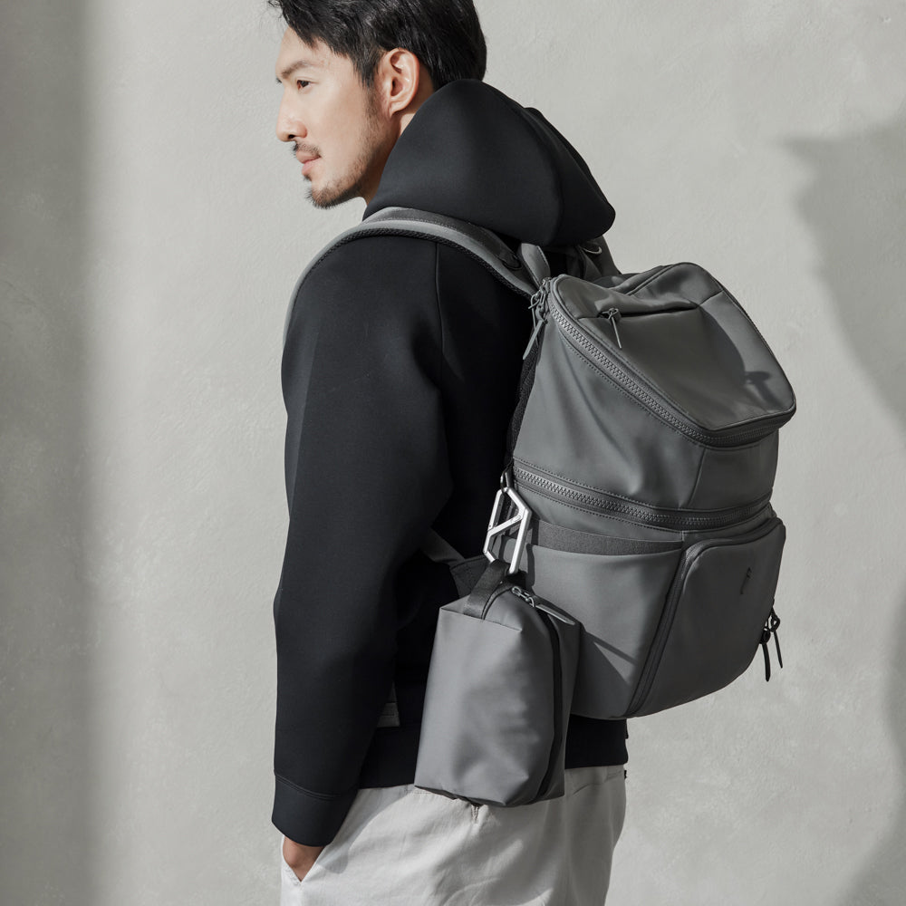 SPACEFOLD Foldable Parenting Backpack 20L - Olive Grey (Late Dec Preorder)