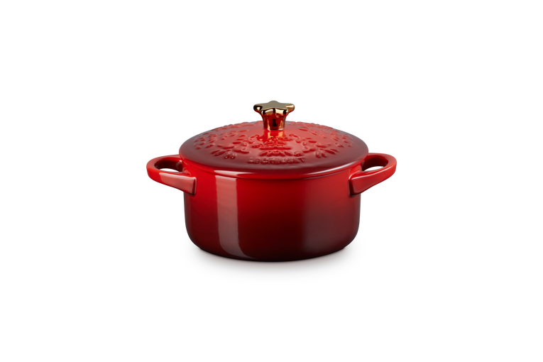 Le Creuset Holly Star Mini Cocotte 14cm