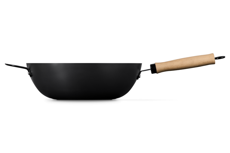 Le Creuset Carbon Steel Wok 30cm