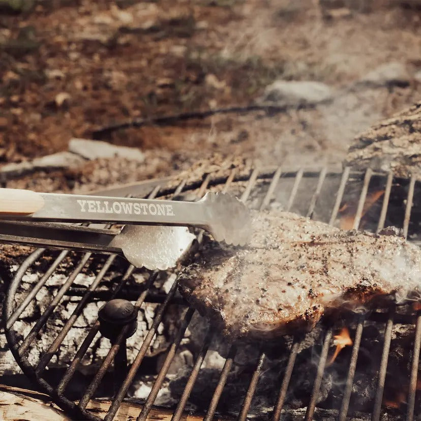 Proud Grill Company - Yellowstone BBQ 2pc Tool Set - Spatula and Tongs