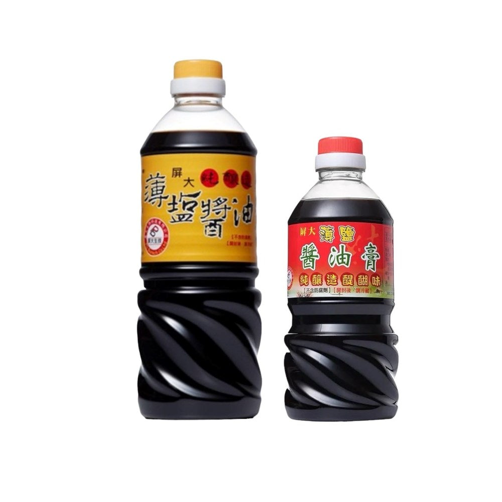Ping Da Lightly Salted Soy Sauce Soy Sauce 屏大薄鹽醬油