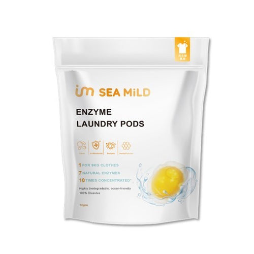 Sea Mild Antibacterial Enzyme Laundry Pods (8g x 50 pcs) (Early Jan Preorder)