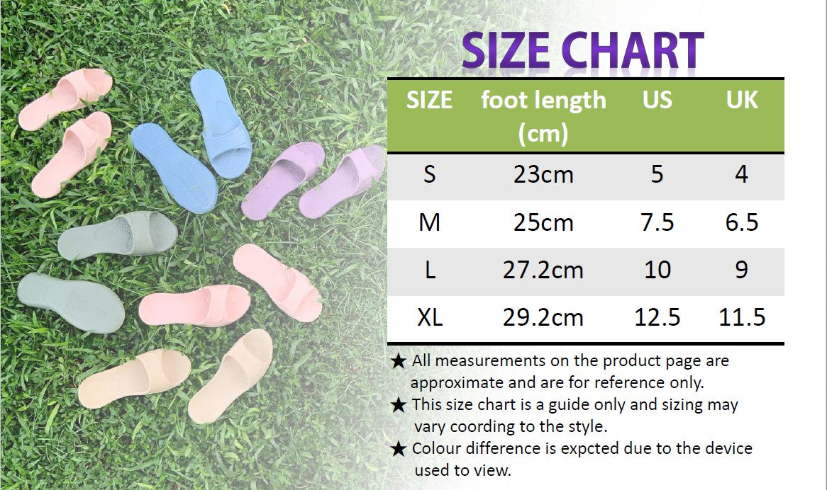 All Clean-Indoor Adult Slipper (Light Green)