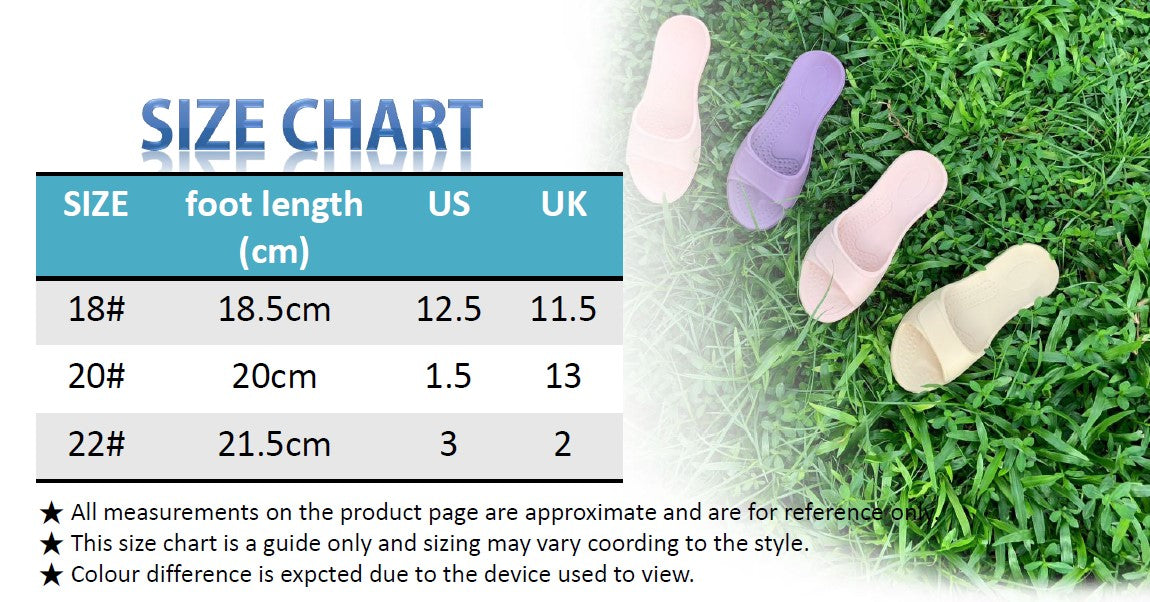 All Clean-Indoor Slipper Adults & Kids (Purple)