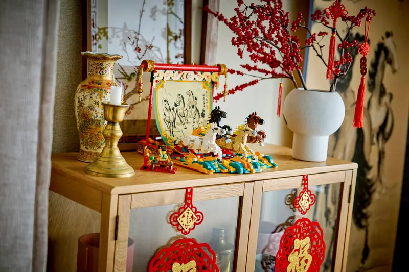 LEGO - Galloping Horses Canvas