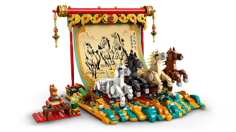 LEGO - Galloping Horses Canvas