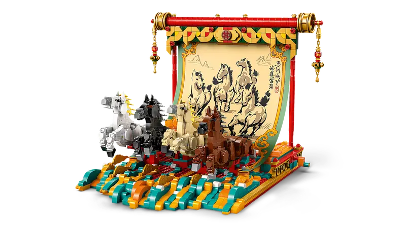LEGO - Galloping Horses Canvas