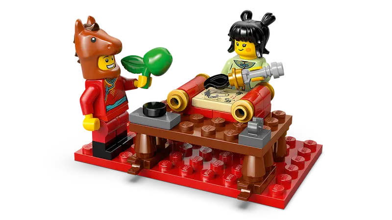 LEGO - Galloping Horses Canvas