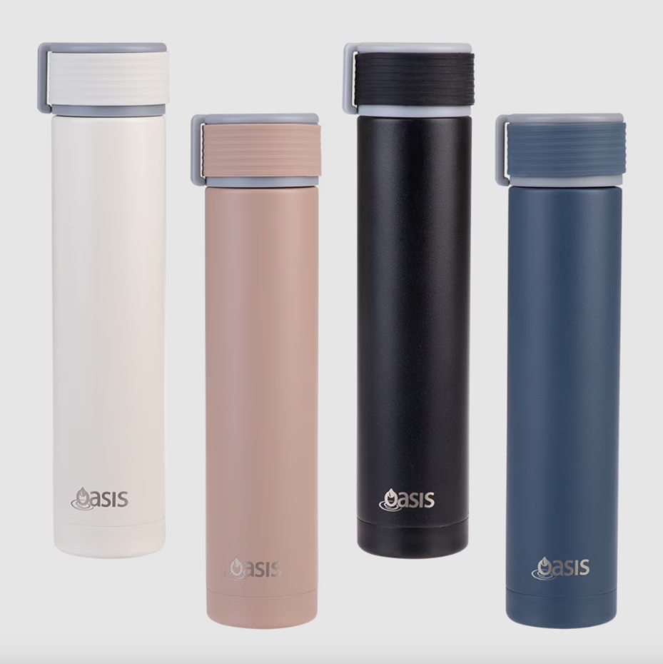 OASIS - Skinny Mini Double Wall Insulated Drink Bottle 250ml