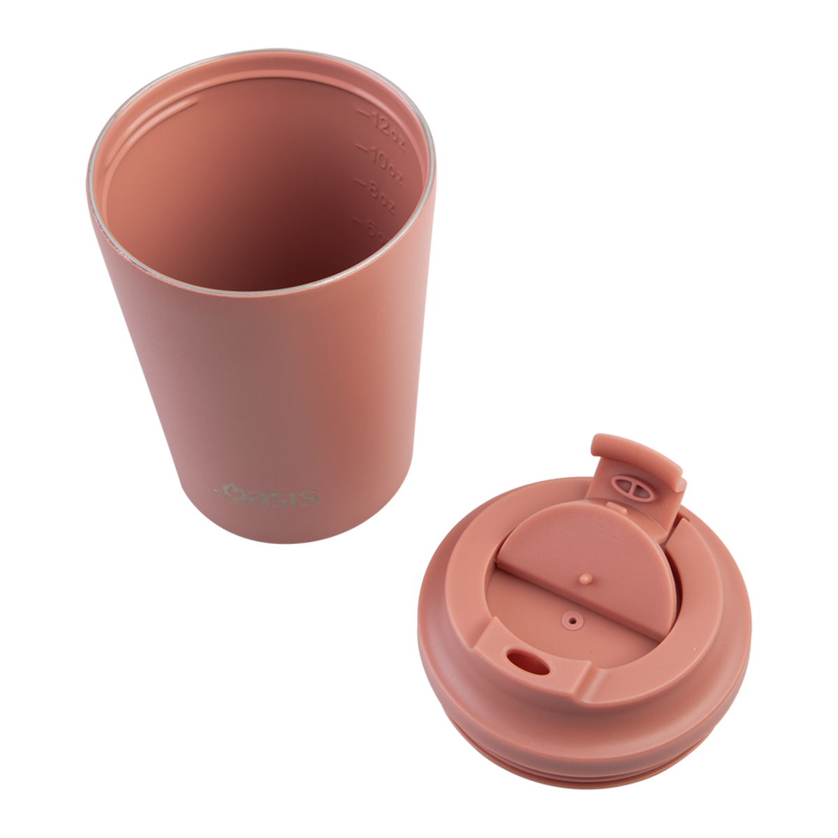 OASIS - Ceramic Stainless Steel Insulated Coffee Cup 360ml