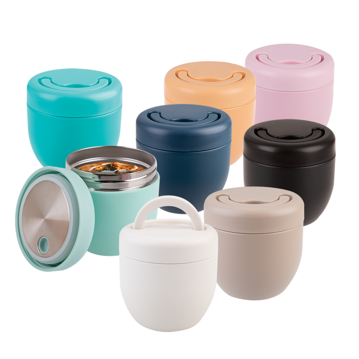 OASIS - Stainless Steel Double Wall Insulated Food Pod 470ml