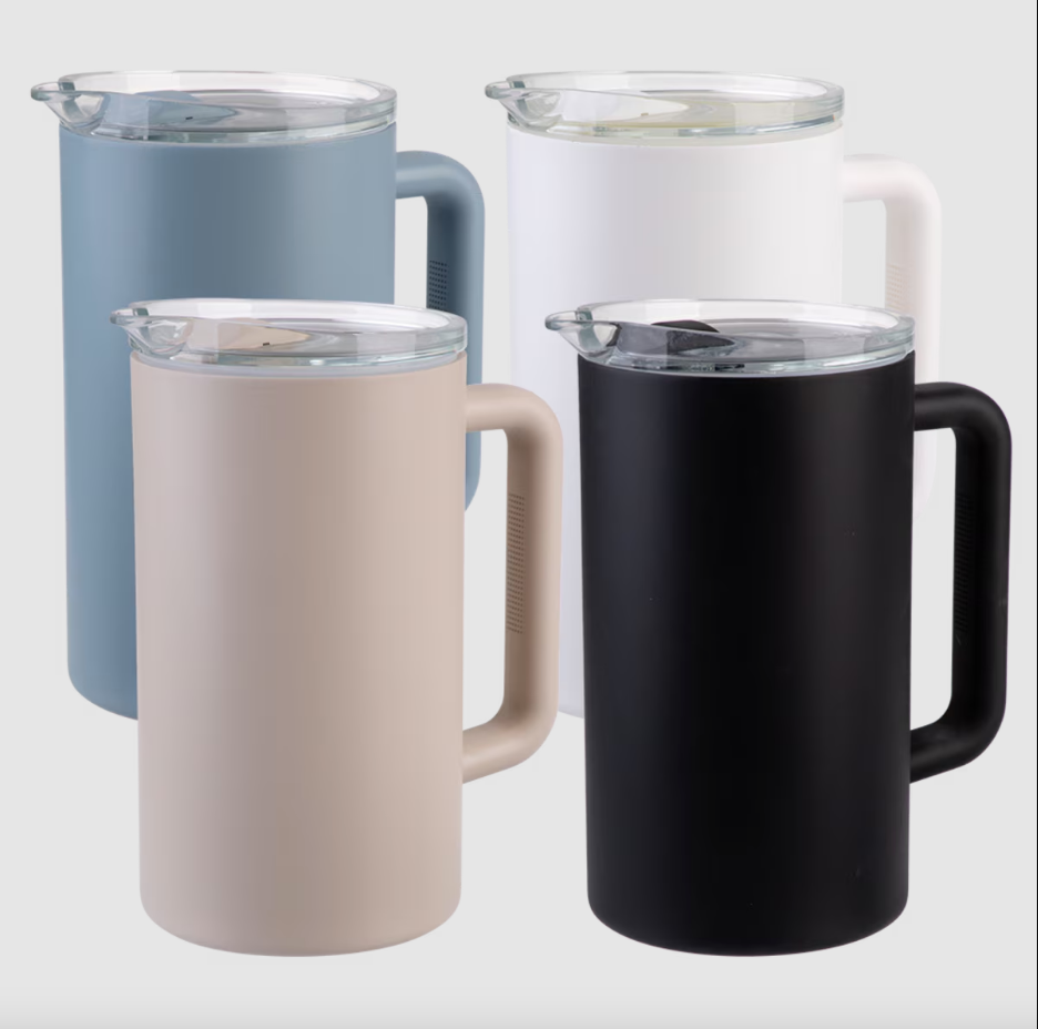 OASIS - Ceramic Lined Stainless Steel Insulated Water Pitcher 1.5L