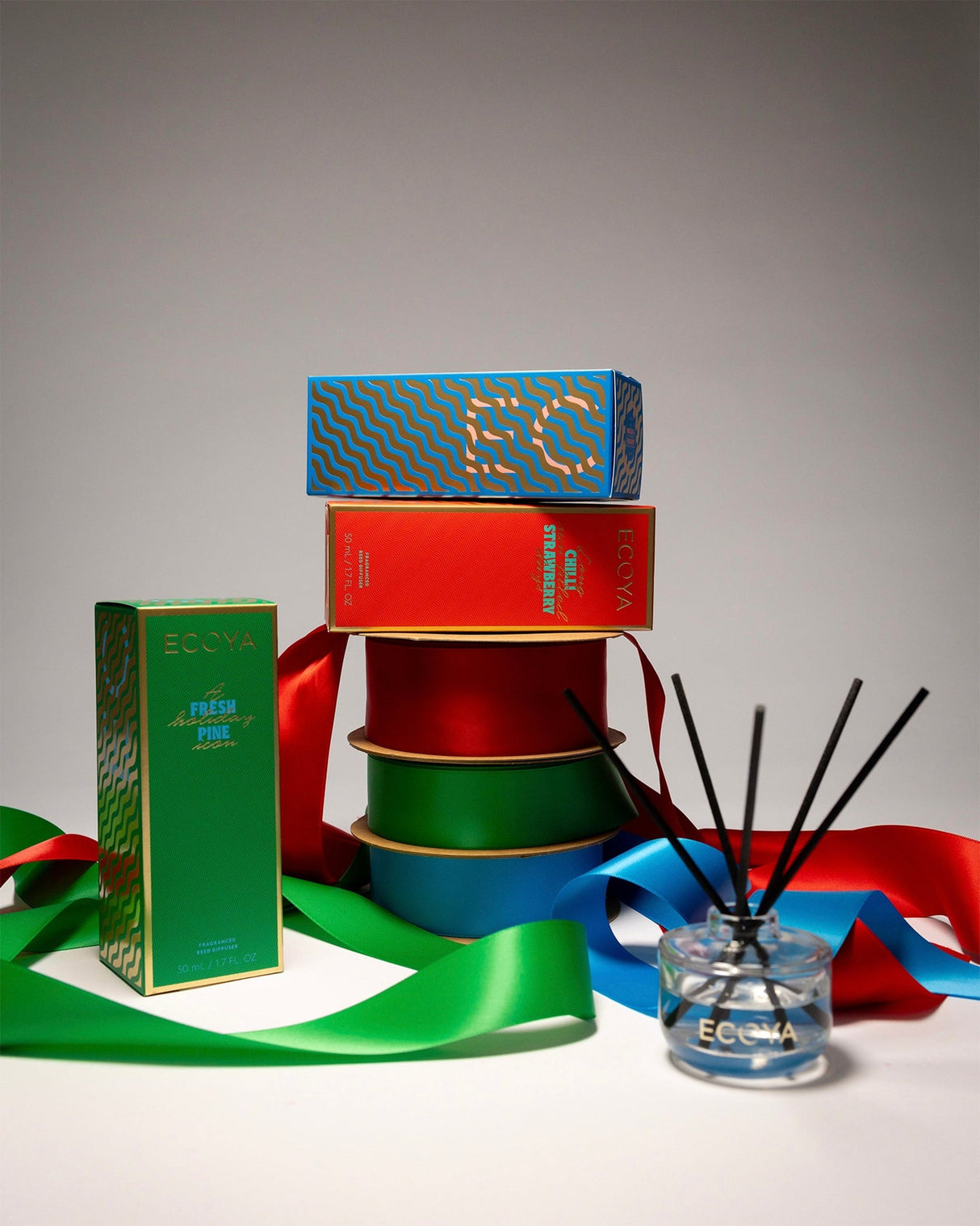 Ecoya- Holiday: Fresh Pine Mini Reed Diffuser