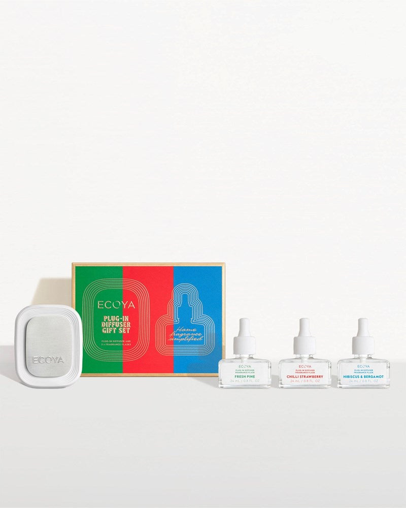 Ecoya- Holiday: Plug-In Diffuser Gift Set