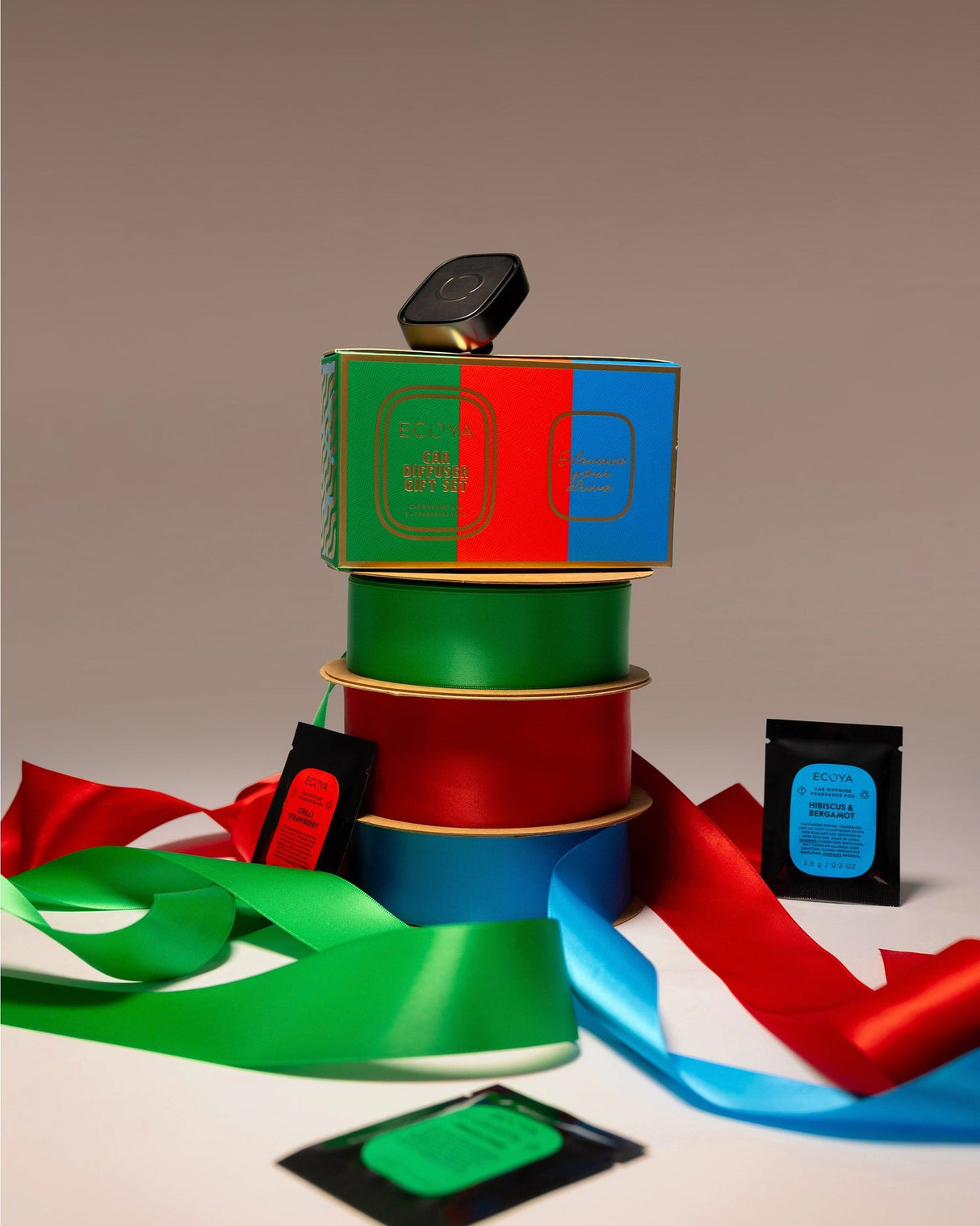 Ecoya- Holiday: Car Diffuser Gift Set