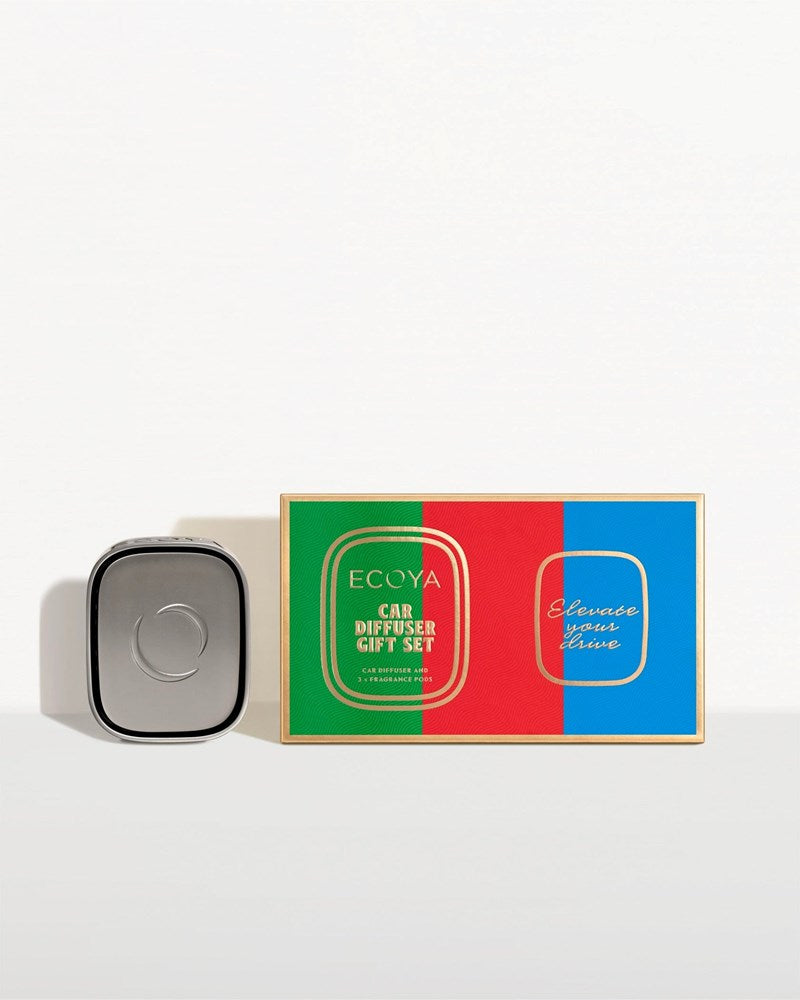 Ecoya- Holiday: Car Diffuser Gift Set