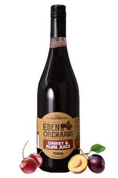 Eden Orchards Pure Juice Cherry Plum Mix 750ml