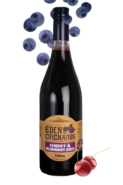 Eden Orchards Cherry Blueberry Mix Juice 750ml