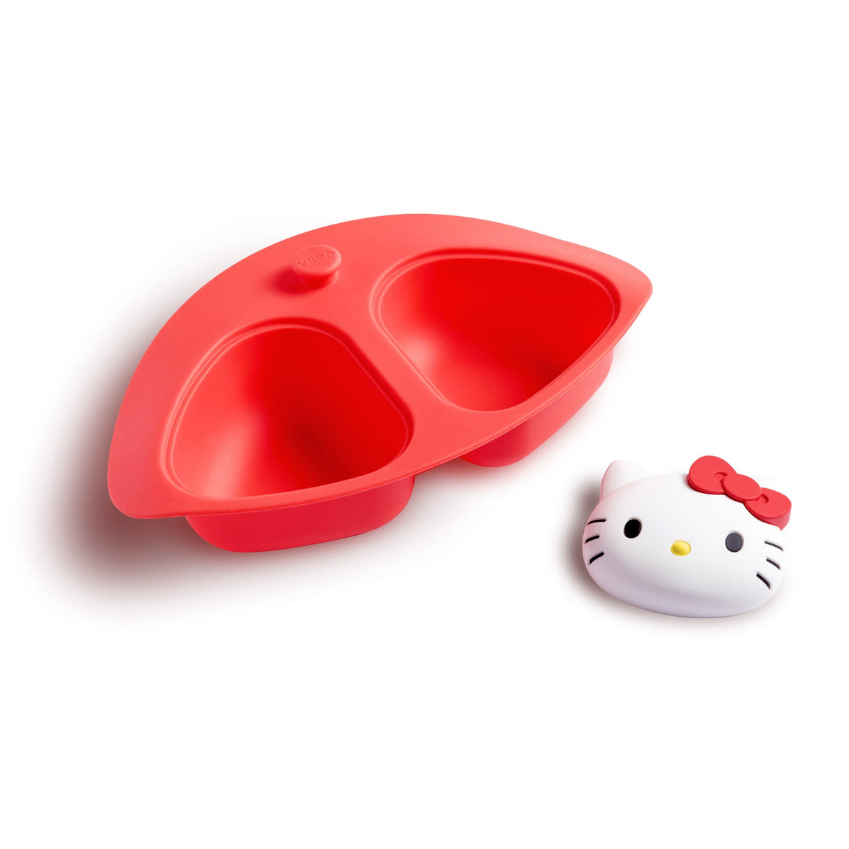 VIIDA - Souffle Stainless Steel Plate Hello Kitty Limited Ed.