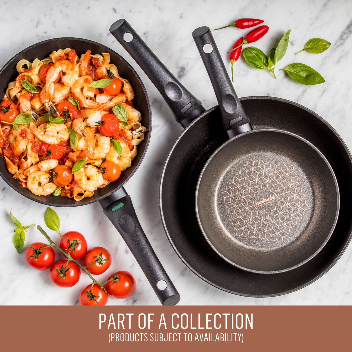 ESSTEELE Per Salute Nonstick Induction 5 Piece Cookware Set