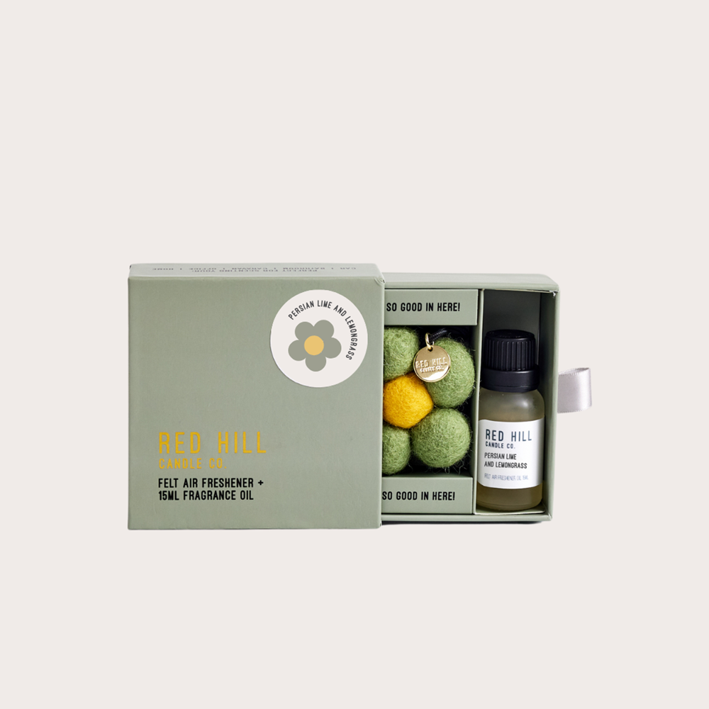 Red Hill Felt Air Freshers Flowers