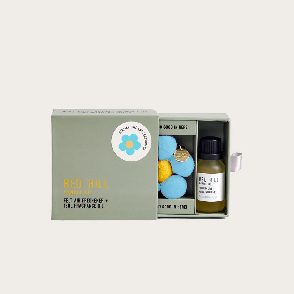 Red Hill Felt Air Freshers Flowers