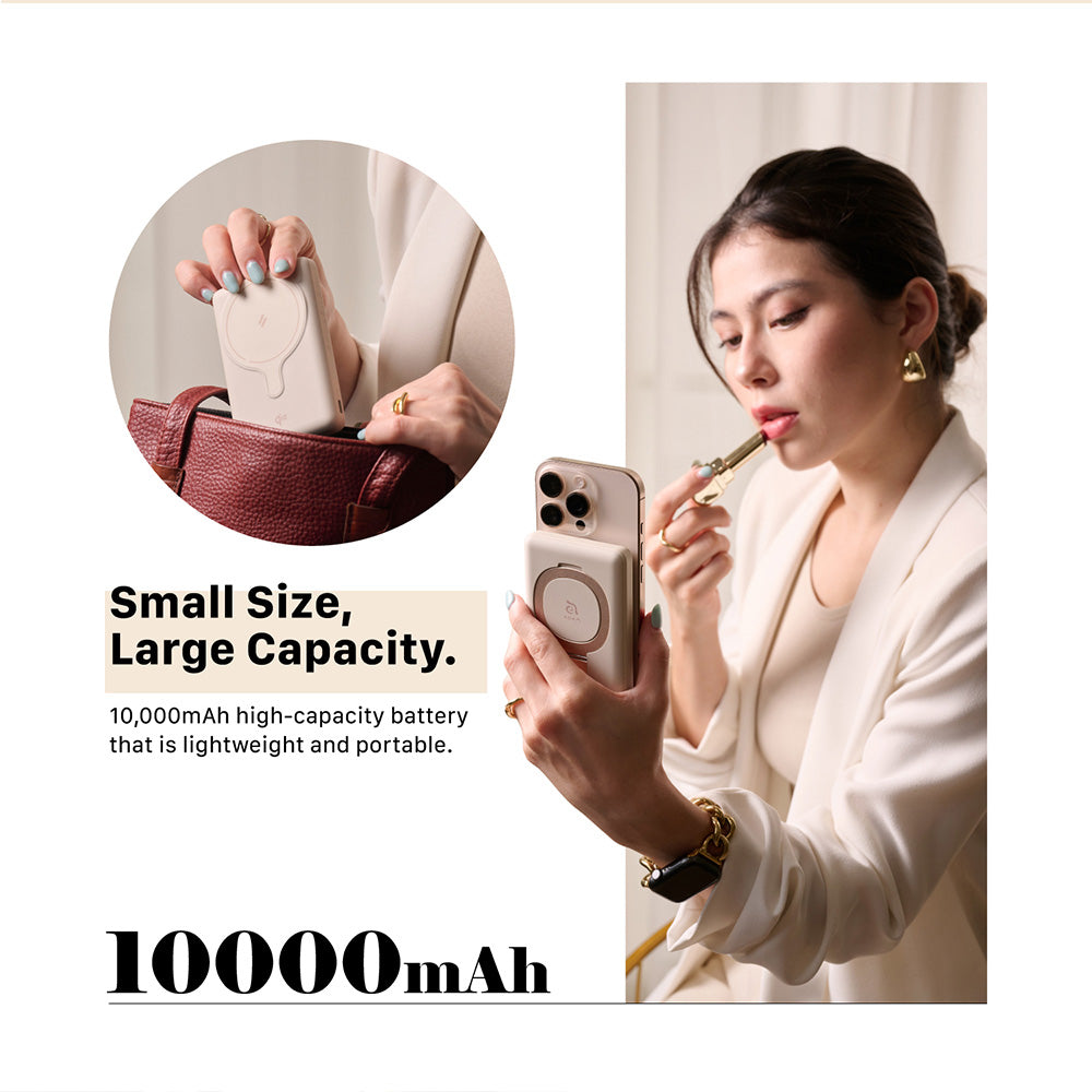 Adam Elements - VIONTA GQ1 Qi2 Magnetic Wireless Power Bank