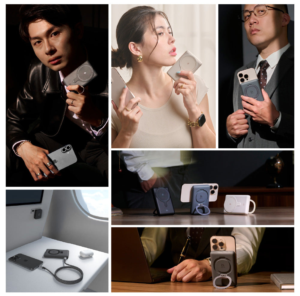 Adam Elements - VIONTA GQ1 Qi2 Magnetic Wireless Power Bank