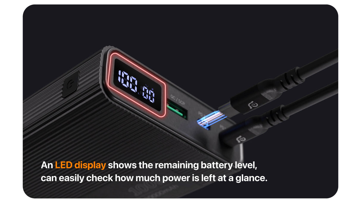 ADAM elements GRAVITY Pro 100W Power Bank for Laptop