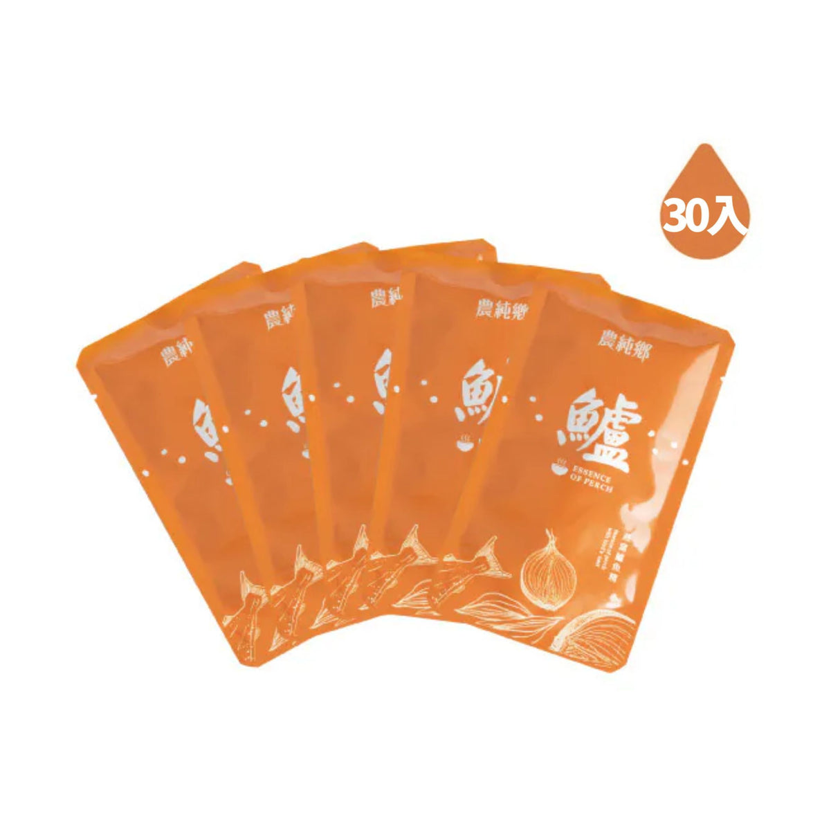 Nong Chun Xiang Bird's Nest and Bass Essence 30 pack 燕窩鱸魚精 (常溫 30入裸裝)
