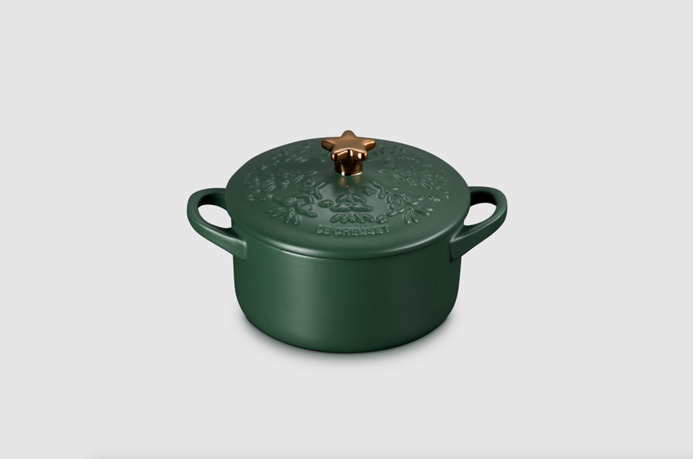 Le Creuset Holly Star Mini Cocotte 14cm