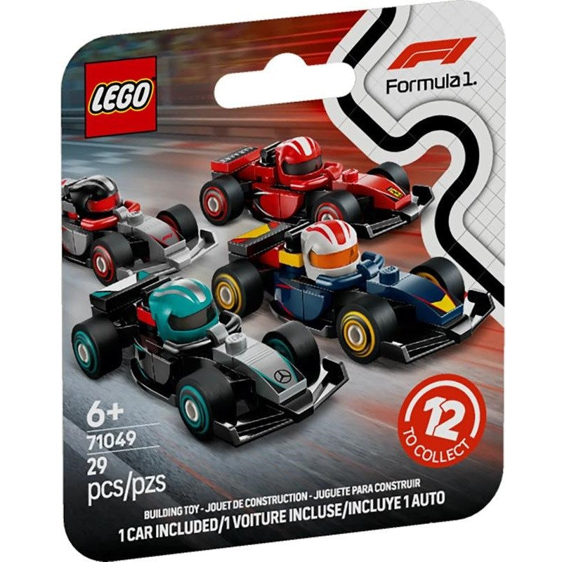 LEGO - Minifigures  F1® Collectible Race Cars
