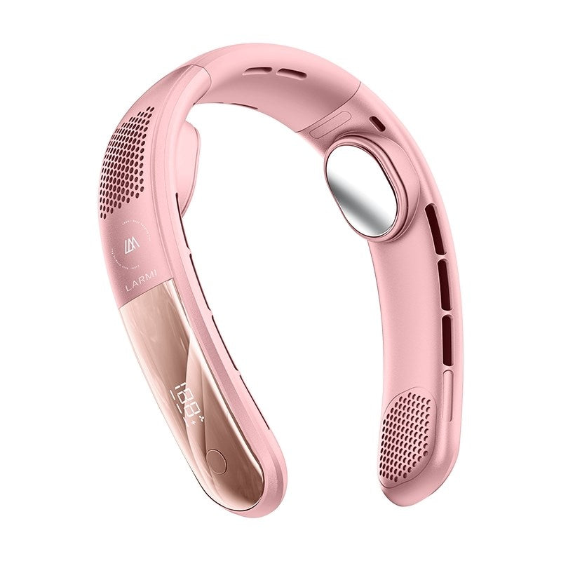 Larmi - Portable Neck Fan with Cooling Pad
