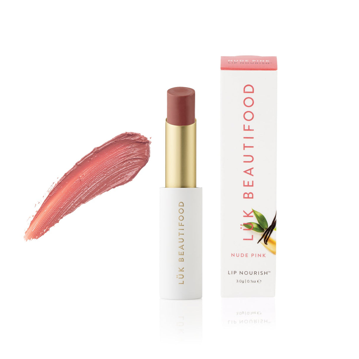 Lük beautifood Lip Nourish - Nude Pink