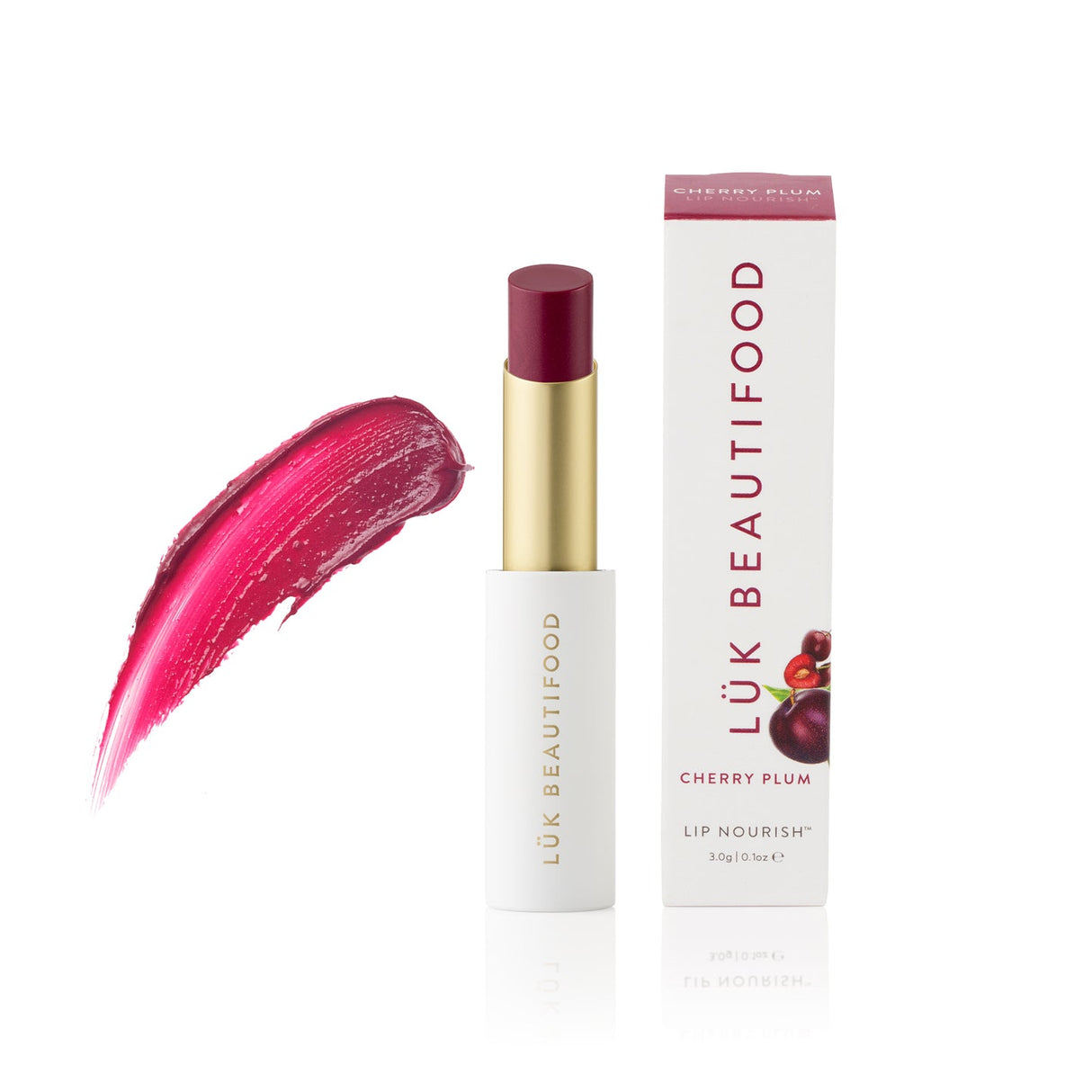 Lük beautifood Lip Nourish - Cherry Plum