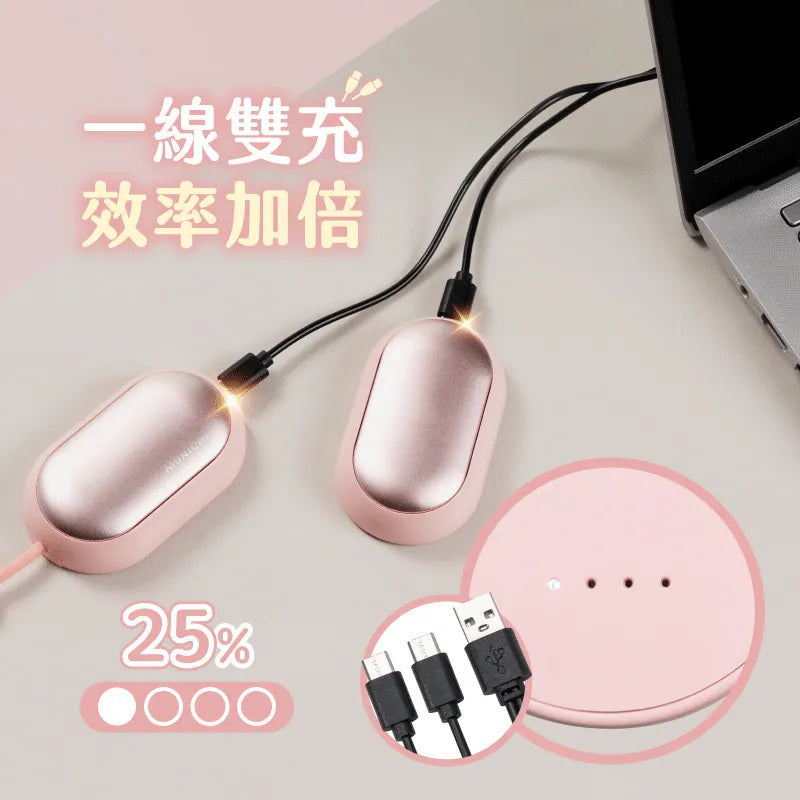 MUNICHI - 2-in-1 Magnetic Rechargeable Hand Warmer (MR.BESTIE) Early Aug Preorder