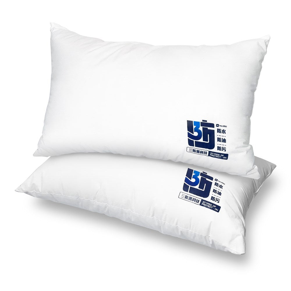 Maxro Triple Protection Microfibre Pillow x 2 Pack (Late Oct Preorder)