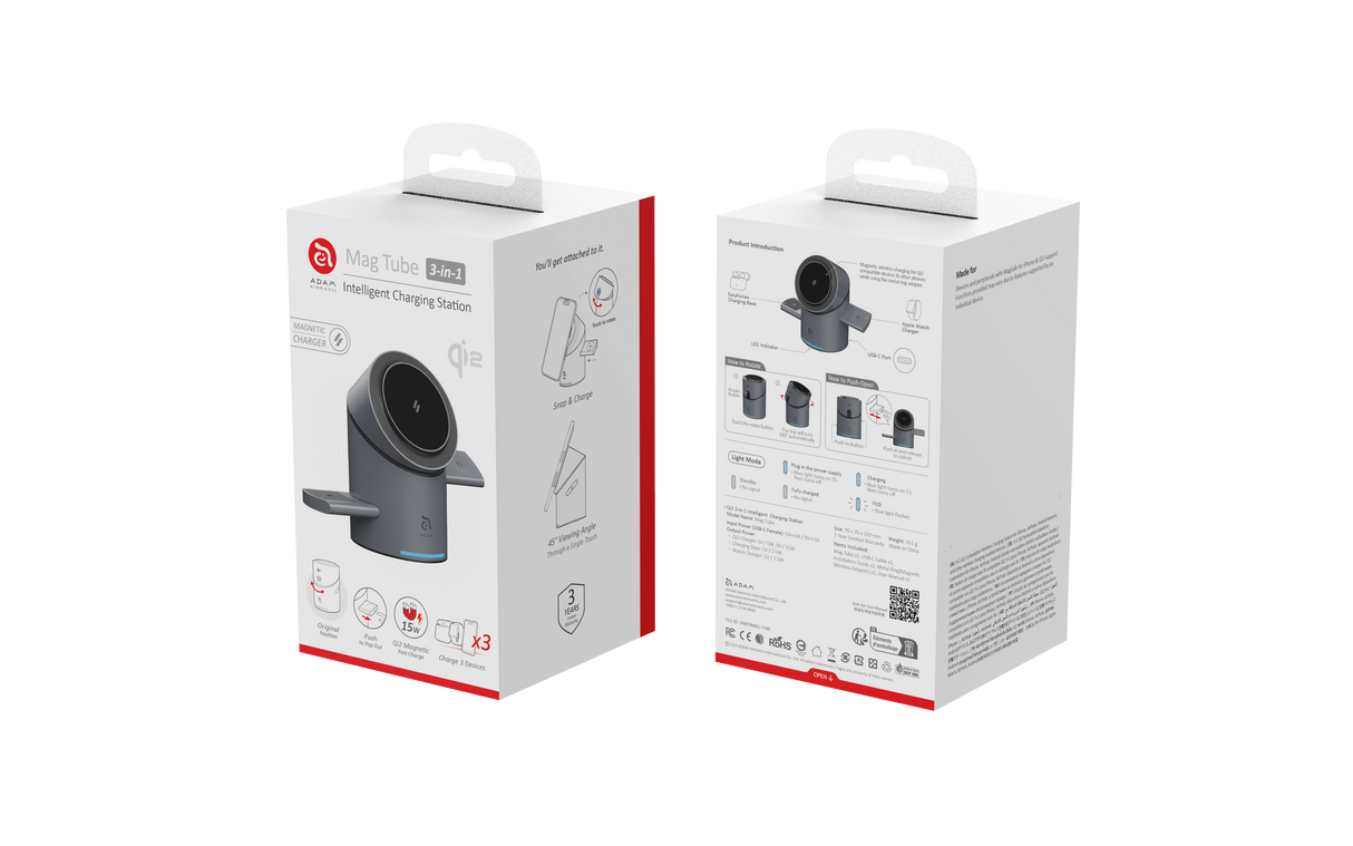 Adam Elements Mag Tube Qi2