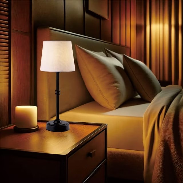 Alit - LUNA Wirelss LED Fabric Shade Table Lamp (Early Jan)