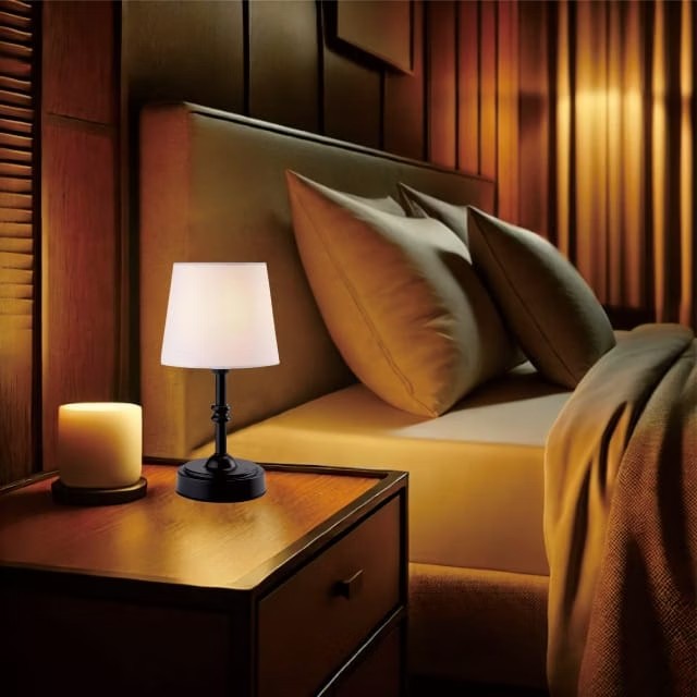 Alit - Mini LUNA Wirelss LED Fabric Shade Table Lamp (Early Jan)